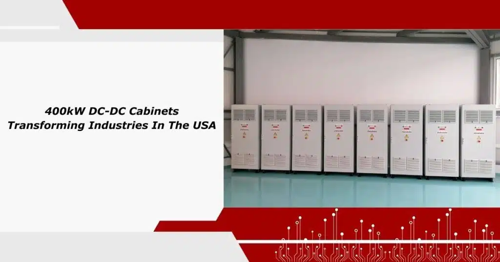 Zekalabs 400KW DC-DC Cabinets go to USA